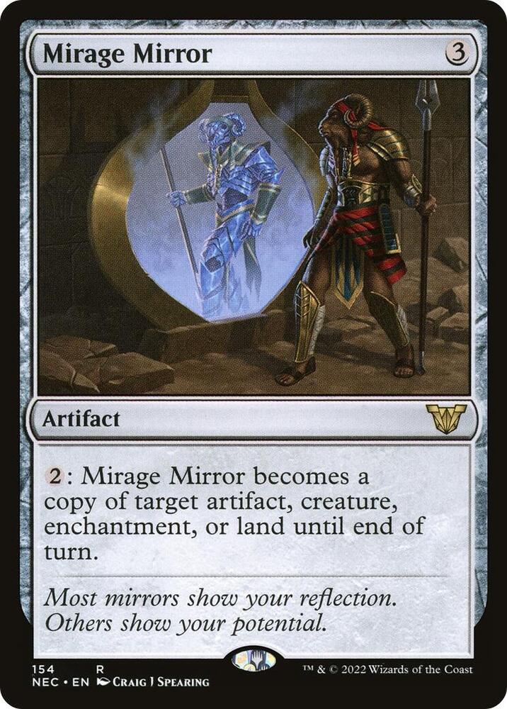 Mirage Mirror 154/38 (Commander: Kamigawa: Neon Dynasty)  | Good Games Modbury