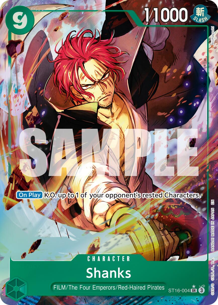 Shanks (ST16-004) (Alternate Art) [Premium Booster -The Best- Vol. 2] | Good Games Modbury