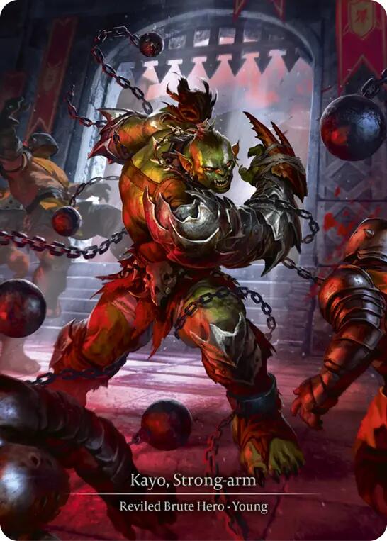 Kayo, Strong-arm (Marvel Cold Foil) [SUP064] (Super Slam)  Cold Foil | Good Games Modbury