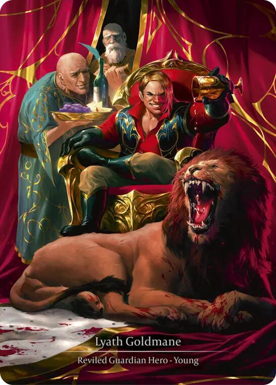 Lyath Goldmane (Marvel Cold Foil) [SUP072] (Super Slam)  Cold Foil | Good Games Modbury