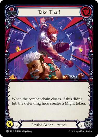 Take That! (Red) [SUP111] (Super Slam) | Good Games Modbury