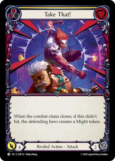 Take That! (Yellow) [SUP112] (Super Slam) | Good Games Modbury