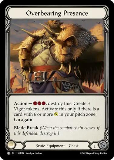 Overbearing Presence [SUP126] (Super Slam) | Good Games Modbury