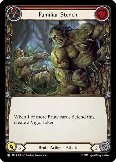 Familiar Stench [SUP142] (Super Slam)  Rainbow Foil | Good Games Modbury