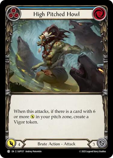 High Pitched Howl (Blue) [SUP157] (Super Slam) | Good Games Modbury