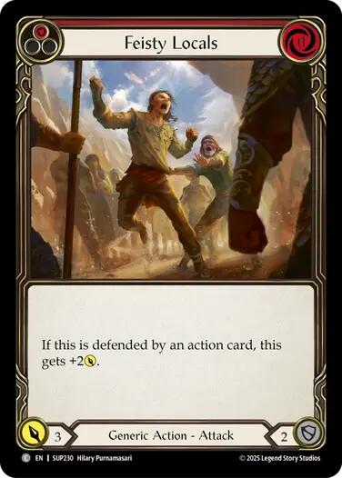 Feisty Locals (Red) [SUP230] (Super Slam) | Good Games Modbury