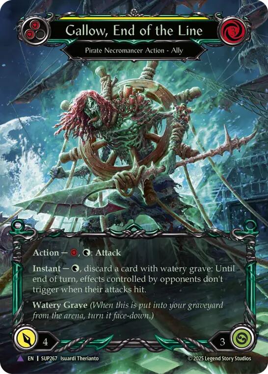 Gallow, End of the Line (Marvel Cold Foil) [SUP267] (Super Slam)  Cold Foil | Good Games Modbury