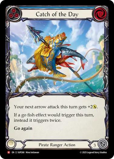 Catch of the Day [SUP268] (Super Slam)  Rainbow Foil | Good Games Modbury