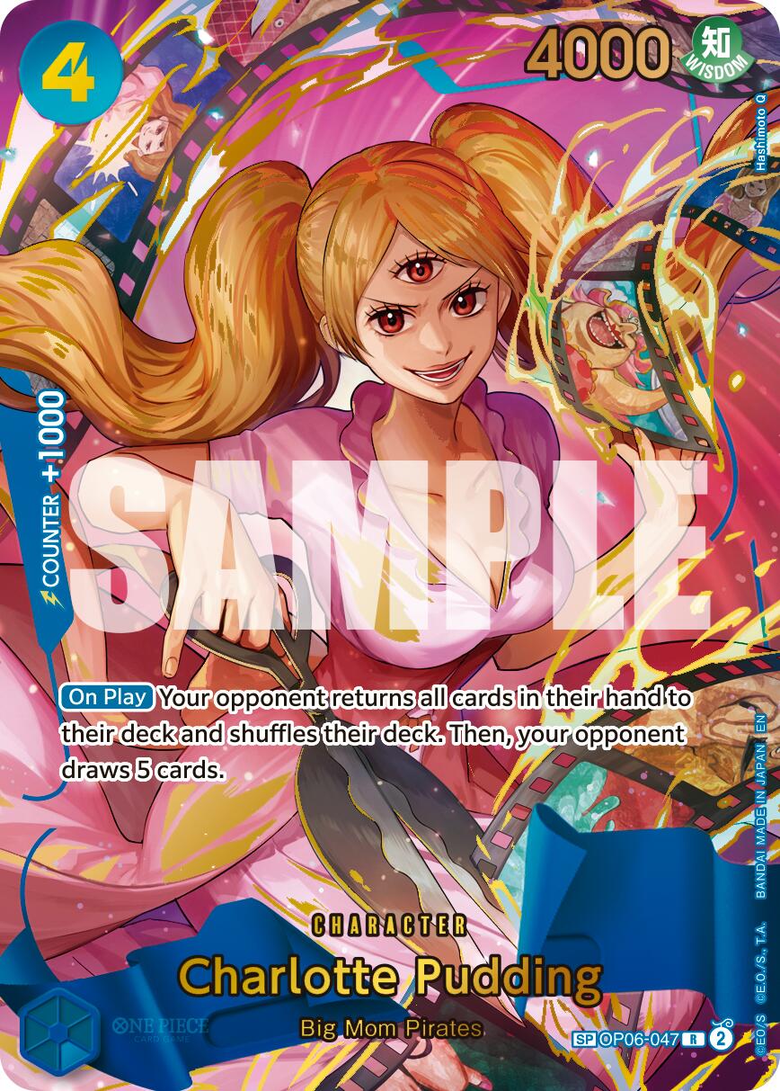 Charlotte Pudding (OP06-047) (Alternate Art) [Premium Booster -The Best- Vol. 2] | Good Games Modbury