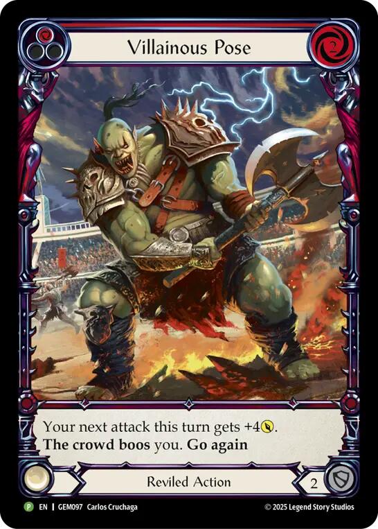 Villainous Pose [GEM097] (GEM Pack 3) | Good Games Modbury