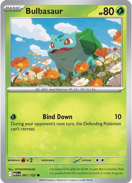Bulbasaur (001/132) [Mega Evolutions: Base Set] | Good Games Modbury