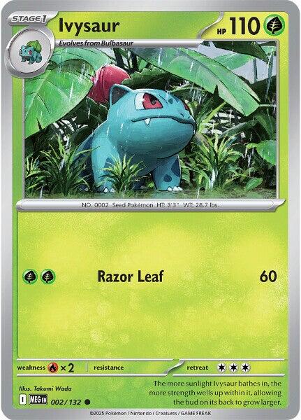 Ivysaur (002/132) [Mega Evolutions: Base Set] | Good Games Modbury