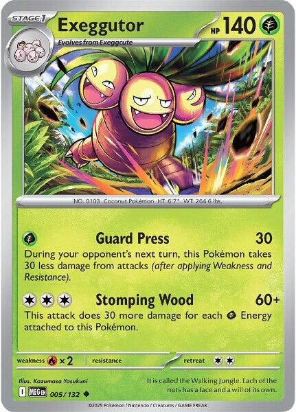 Exeggutor (005/132) [Mega Evolutions: Base Set] | Good Games Modbury