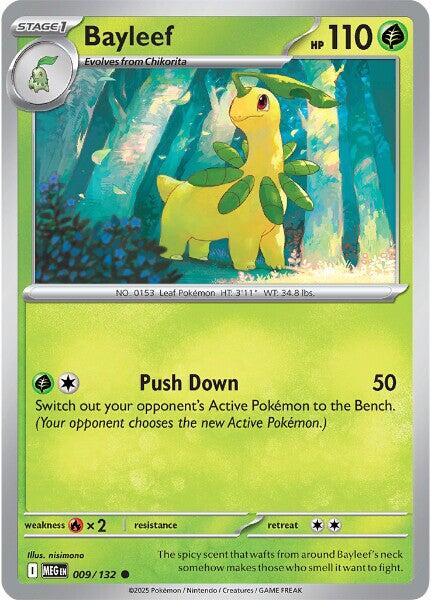 Bayleef (009/132) [Mega Evolutions: Base Set] | Good Games Modbury
