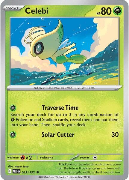 Celebi (012/132) [Mega Evolutions: Base Set] | Good Games Modbury