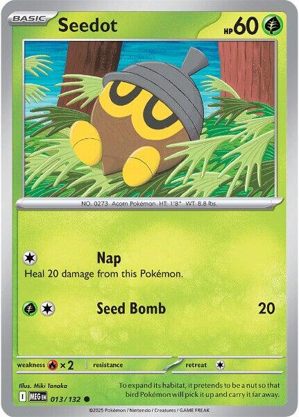 Seedot (013/132) [Mega Evolutions: Base Set] | Good Games Modbury
