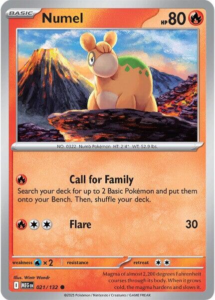 Numel (021/132) [Mega Evolutions: Base Set] | Good Games Modbury