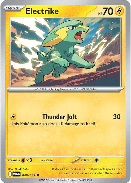Electrike (049/132) [Mega Evolutions: Base Set] | Good Games Modbury