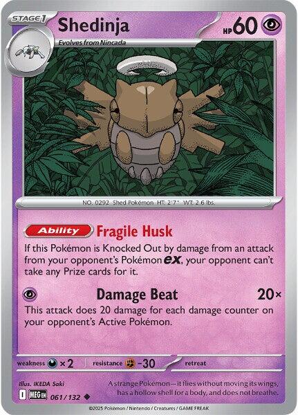 Shedinja (061/132) [Mega Evolutions: Base Set] | Good Games Modbury