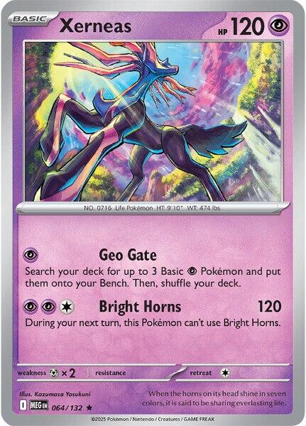 Xerneas (064/132) [Mega Evolutions: Base Set] | Good Games Modbury
