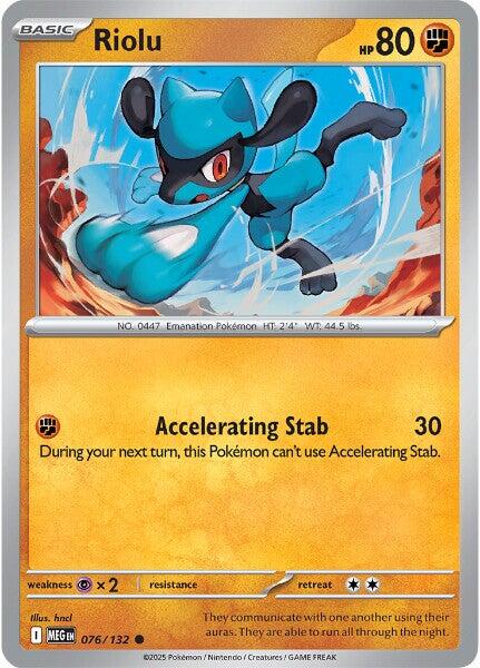Riolu (076/132) [Mega Evolutions: Base Set] | Good Games Modbury