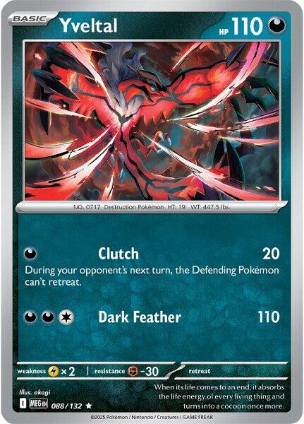 Yveltal (088/132) [Mega Evolutions: Base Set] | Good Games Modbury