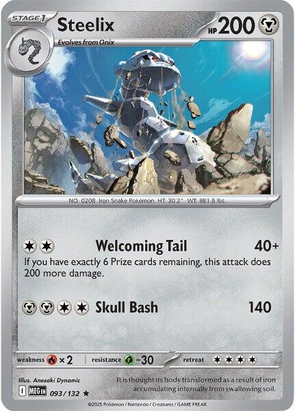 Steelix (093/132) [Mega Evolutions: Base Set] | Good Games Modbury
