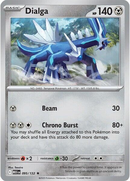 Dialga (095/132) [Mega Evolutions: Base Set] | Good Games Modbury