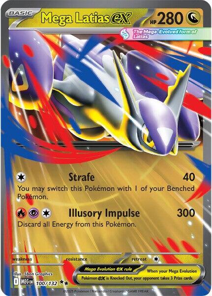 Mega Latias ex (100/132) [Mega Evolutions: Base Set] | Good Games Modbury