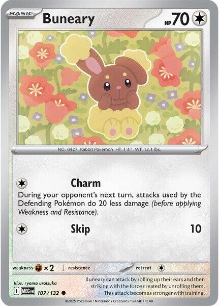 Buneary (107/132) [Mega Evolutions: Base Set] | Good Games Modbury