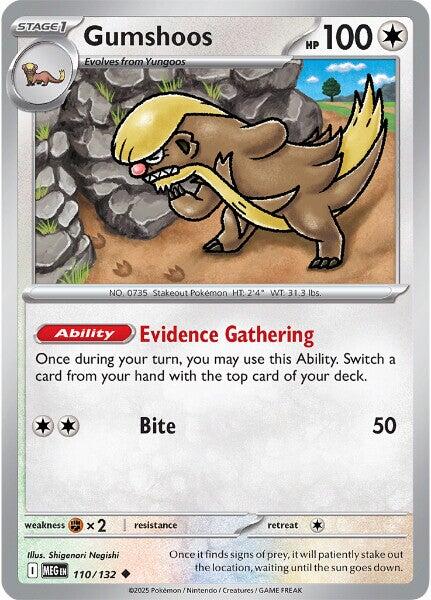 Gumshoos (110/132) [Mega Evolutions: Base Set] | Good Games Modbury