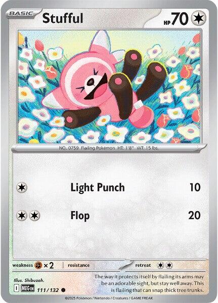 Stufful (111/132) [Mega Evolutions: Base Set] | Good Games Modbury