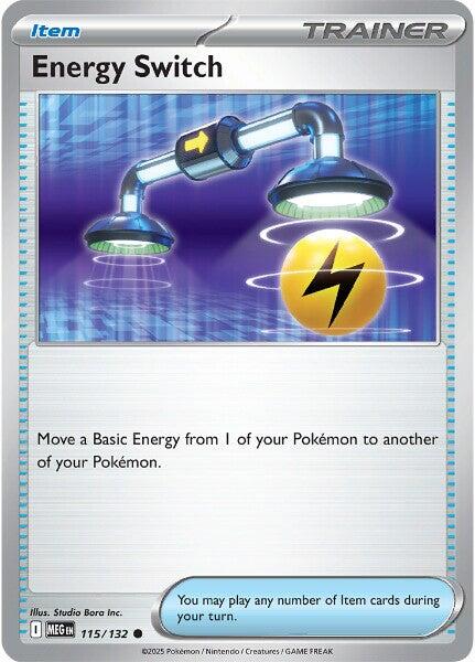 Energy Switch (115/132) [Mega Evolutions: Base Set] | Good Games Modbury