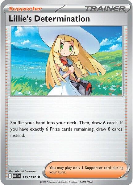 Lillie's Determination (119/132) [Mega Evolutions: Base Set] | Good Games Modbury