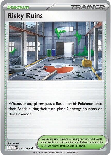 Risky Ruins (127/132) [Mega Evolutions: Base Set] | Good Games Modbury