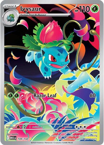Ivysaur (134/132) [Mega Evolutions: Base Set] | Good Games Modbury