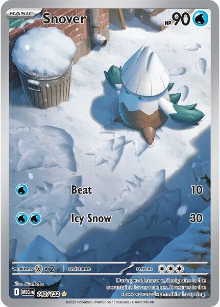 Snover (140/132) [Mega Evolutions: Base Set] | Good Games Modbury