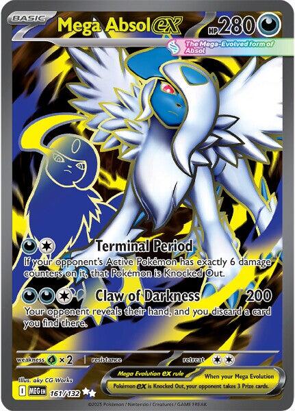 Mega Absol ex (161/132) [Mega Evolutions: Base Set] | Good Games Modbury