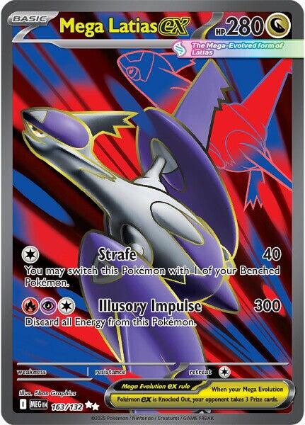Mega Latias ex (163/132) [Mega Evolutions: Base Set] | Good Games Modbury