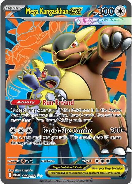 Mega Kangaskhan ex (164/132) [Mega Evolutions: Base Set] | Good Games Modbury
