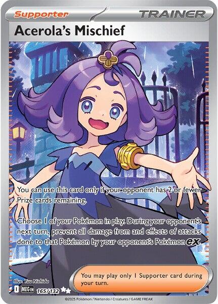 Acerola's Mischief (165/132) [Mega Evolutions: Base Set] | Good Games Modbury