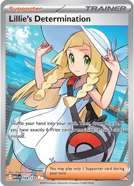 Lillie's Determination (169/132) [Mega Evolutions: Base Set] | Good Games Modbury