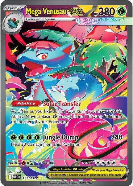 Mega Venusaur ex (177/132) [Mega Evolutions: Base Set] | Good Games Modbury