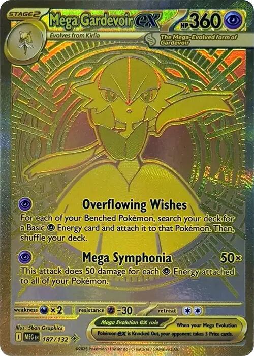 Mega Gardevoir ex (187/132) [Mega Evolutions: Base Set] | Good Games Modbury