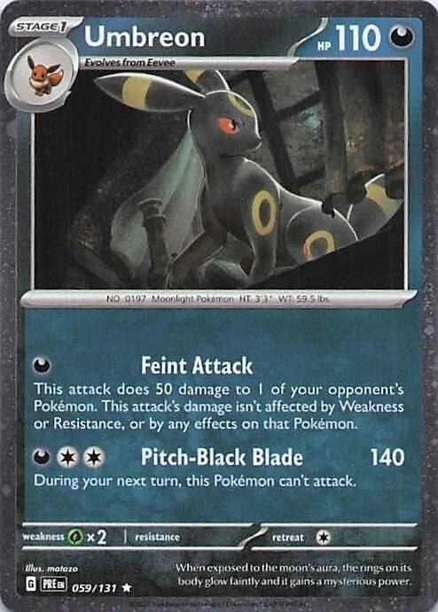 Umbreon (059/131) (Cosmos Holo) [Miscellaneous Cards] | Good Games Modbury