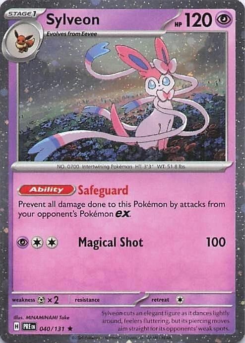 Sylveon (040/131) (Cosmos Holo) [Miscellaneous Cards] | Good Games Modbury