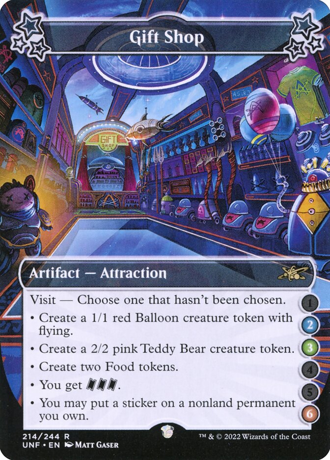 Gift Shop 214a/244 (Unfinity)  - Foil | Good Games Modbury