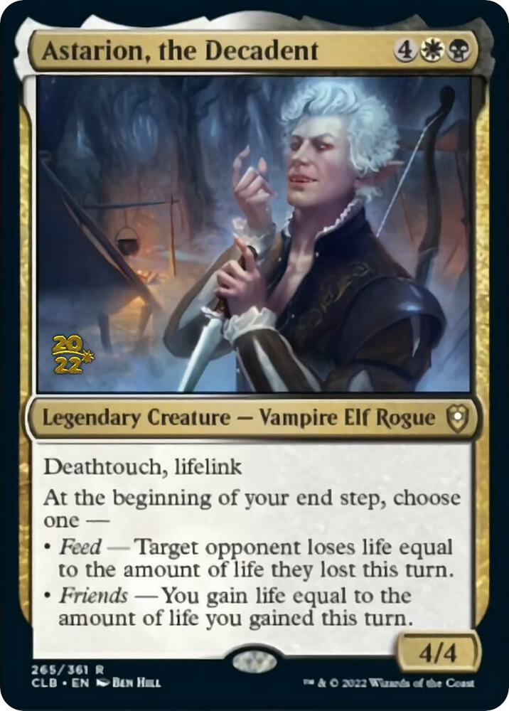 Astarion, the Decadent 265s/108 (Prerelease Cards)  - PreRelease Foil | Good Games Modbury