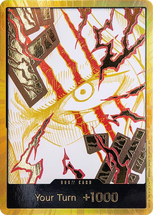 DON!! Card (Shanks) (Gold) [Premium Booster -The Best- Vol. 2] | Good Games Modbury