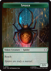 Spider // Food Double-Sided Token [Marvel's Spider-Man Tokens] | Good Games Modbury